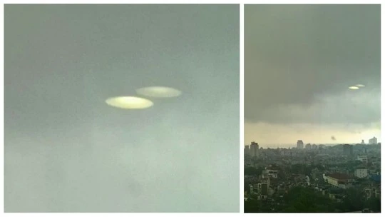 Bí ẩn quầng sáng lạ trên bầu trời Hà Nội sáng nay 2