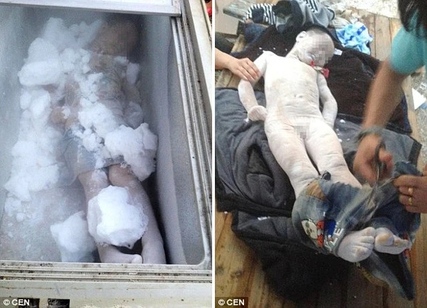 Ướp xác 2 cậu con trai chết đuối trong tủ đông lạnh vì quá đau buồn ảnh 1