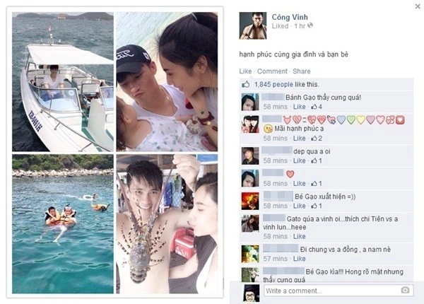 Công Vinh bất ngờ khoe ảnh con gái trong chuyến du lịch biển ảnh 4