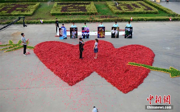 Chàng trai mang... 99.999 quả ớt đi cầu hôn bạn gái ảnh 1