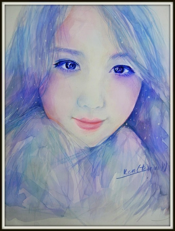 9x vẽ Sơn Tùng M-TP bằng bút bi sống động như thật 9