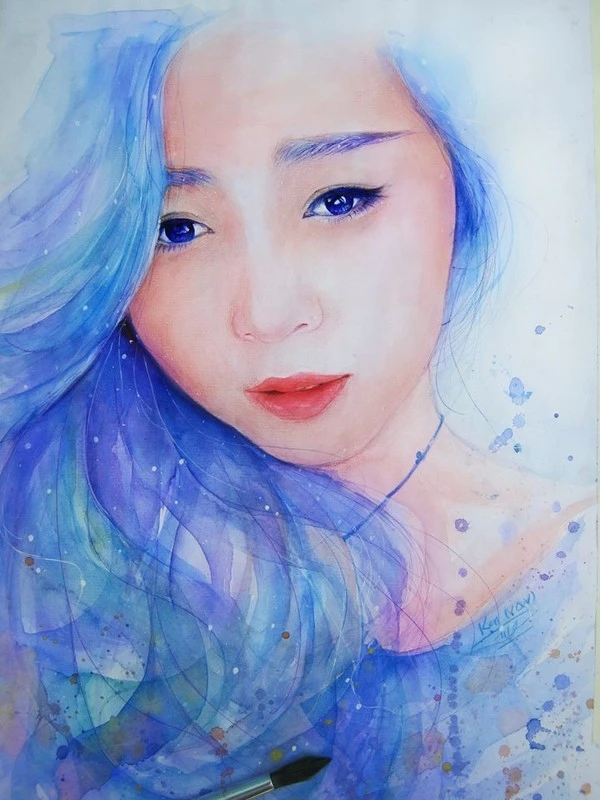 9x vẽ Sơn Tùng M-TP bằng bút bi sống động như thật 22