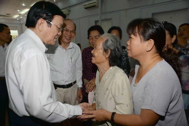 Chủ tịch nước Trương Tấn Sang nói về chuyện nhà công vụ ảnh 1 Chủ tịch nước Trương Tấn Sang nói về chuyện nhà công vụ ảnh 1