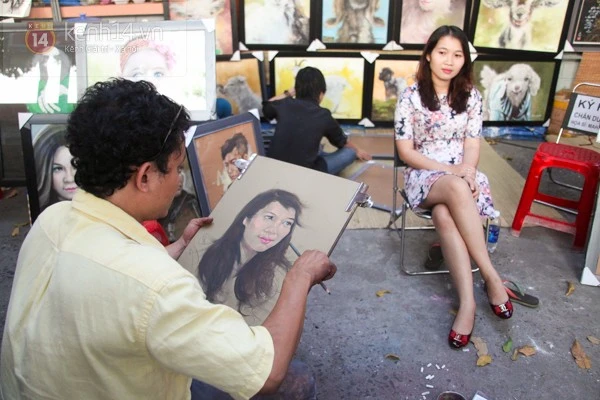 Sài Gòn tấp nập đến đường mai, phố ông đồ chụp ảnh ảnh 13