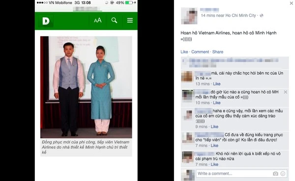 Đồng phục mới của tiếp viên Vietnam Airlines bị chê quá xấu ảnh 7