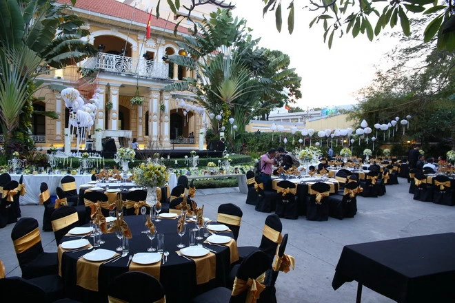 Ảnh lễ cưới của Dustin Nguyễn - Bebe Phạm ảnh 11