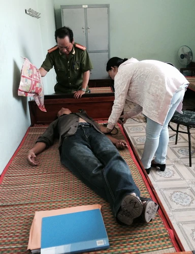 Chủ ngôi biệt thự ngất tại trụ sở công an đã tử vong ảnh 1 Chủ ngôi biệt thự ngất tại trụ sở công an đã tử vong ảnh 1