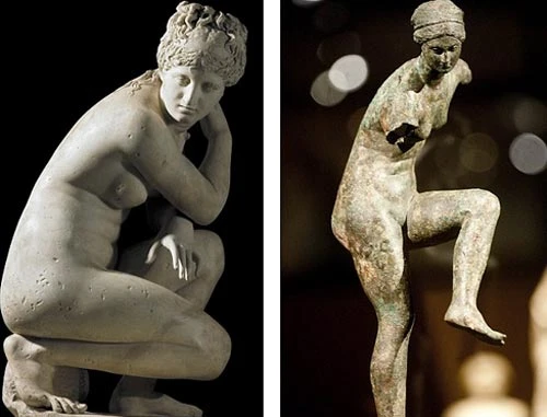 tượng, tác phẩm điêu khắc, Hy Lạp cổ, khỏa thân