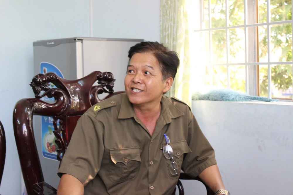 Phó Công an xã Tóc Tiên xác nhận có nhận tin báo từ anh Toàn hồi tháng 6/2014