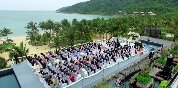 Đám cưới tiền siêu sang của cặp đôi Singapore tại resort Đà Nẵng ảnh 4 Đám cưới tiền siêu sang của cặp đôi Singapore tại resort Đà Nẵng ảnh 4