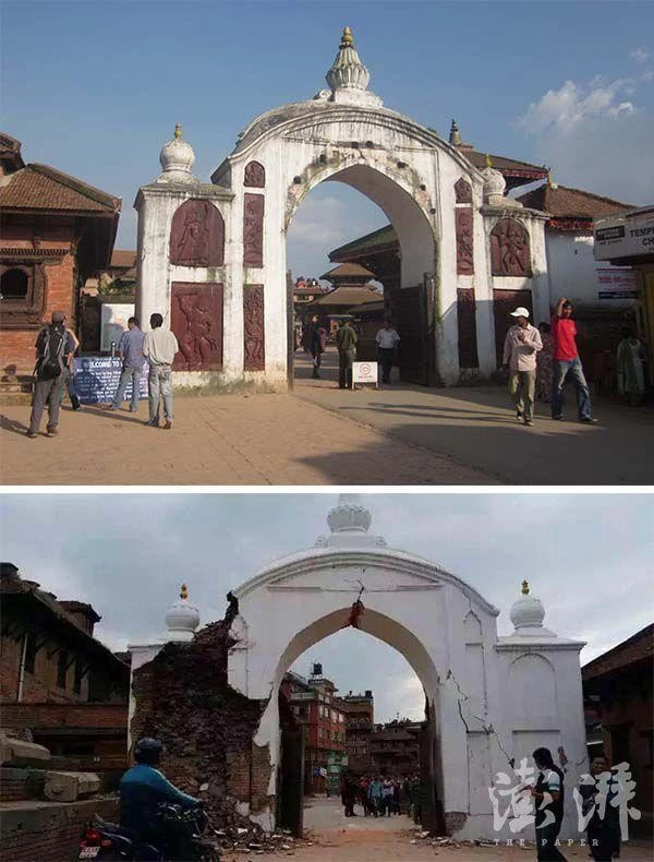 Chùm ảnh: Nepal trước và sau thảm họa động đất ảnh 7