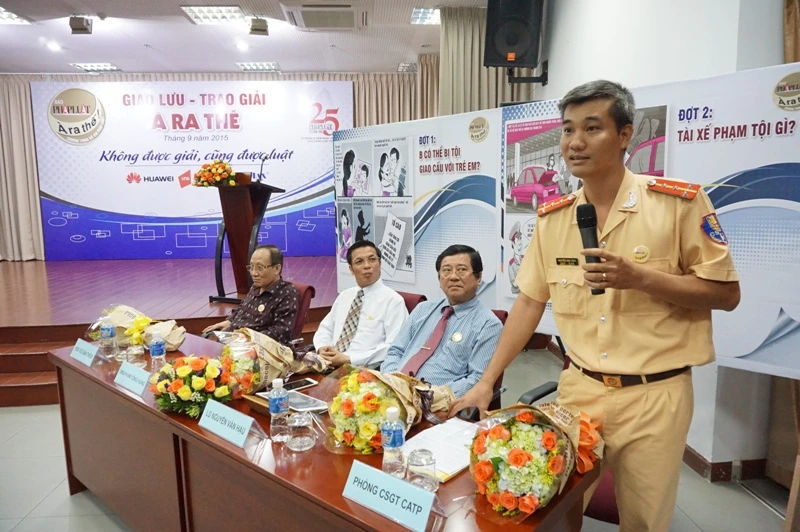 Trao giải À RA THẾ: Sôi nổi cãi nhau, cùng đưa pháp luật vào cuộc sống ảnh 22 Trao giải À RA THẾ: Sôi nổi cãi nhau, cùng đưa pháp luật vào cuộc sống ảnh 22