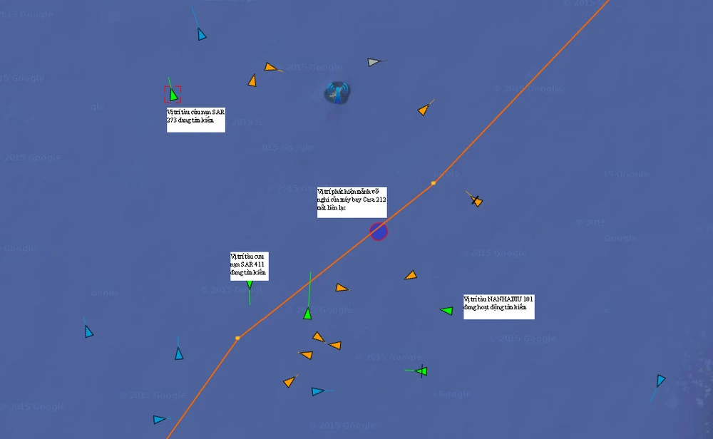 Thông tin cập nhật mới nhất về việc tìm kiếm cứu nạn CASA 212 ảnh 12