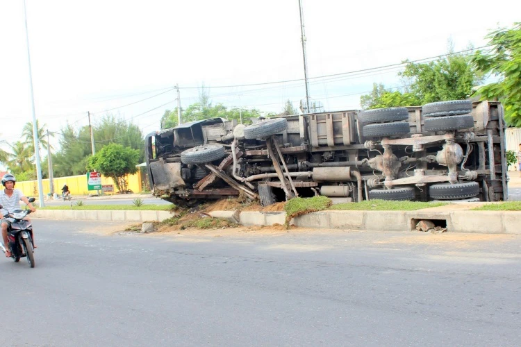 Hiện trường vụ tai nạn