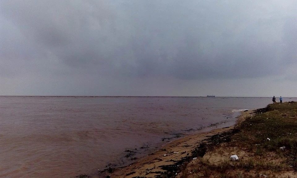 Cửa sông Gianh nơi các ngư dân gặp nạn