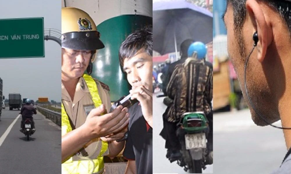 Các lỗi vi phạm này tuy nhỏ nhưng lại có mức phạt khá cao