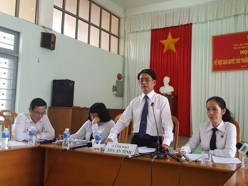 Quang cảnh buổi họp báo. Ảnh: PN