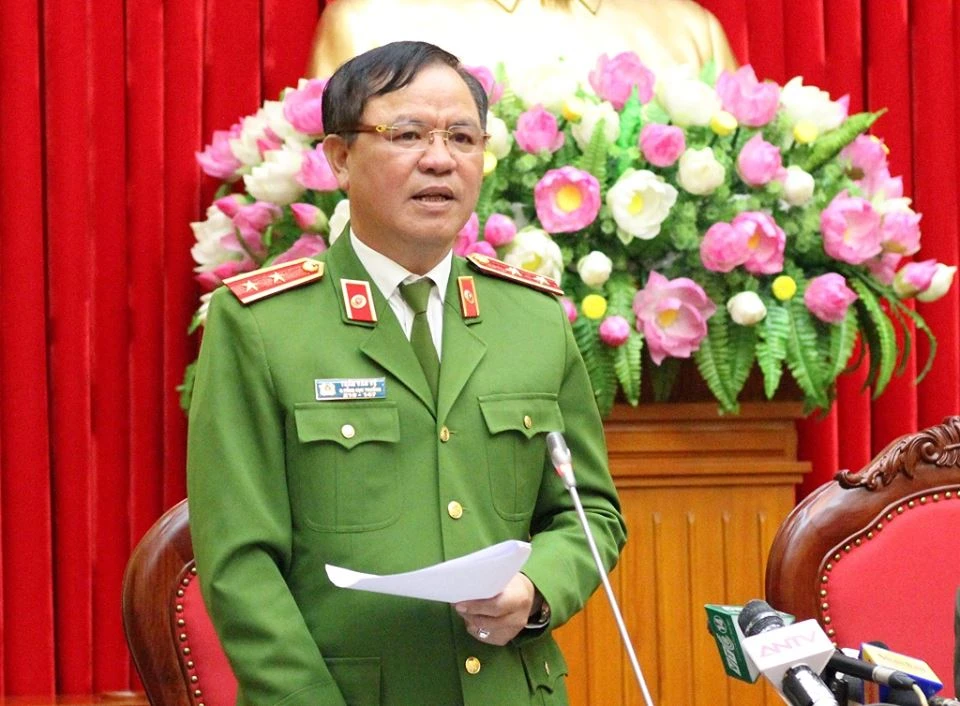 Bộ công an họp báo