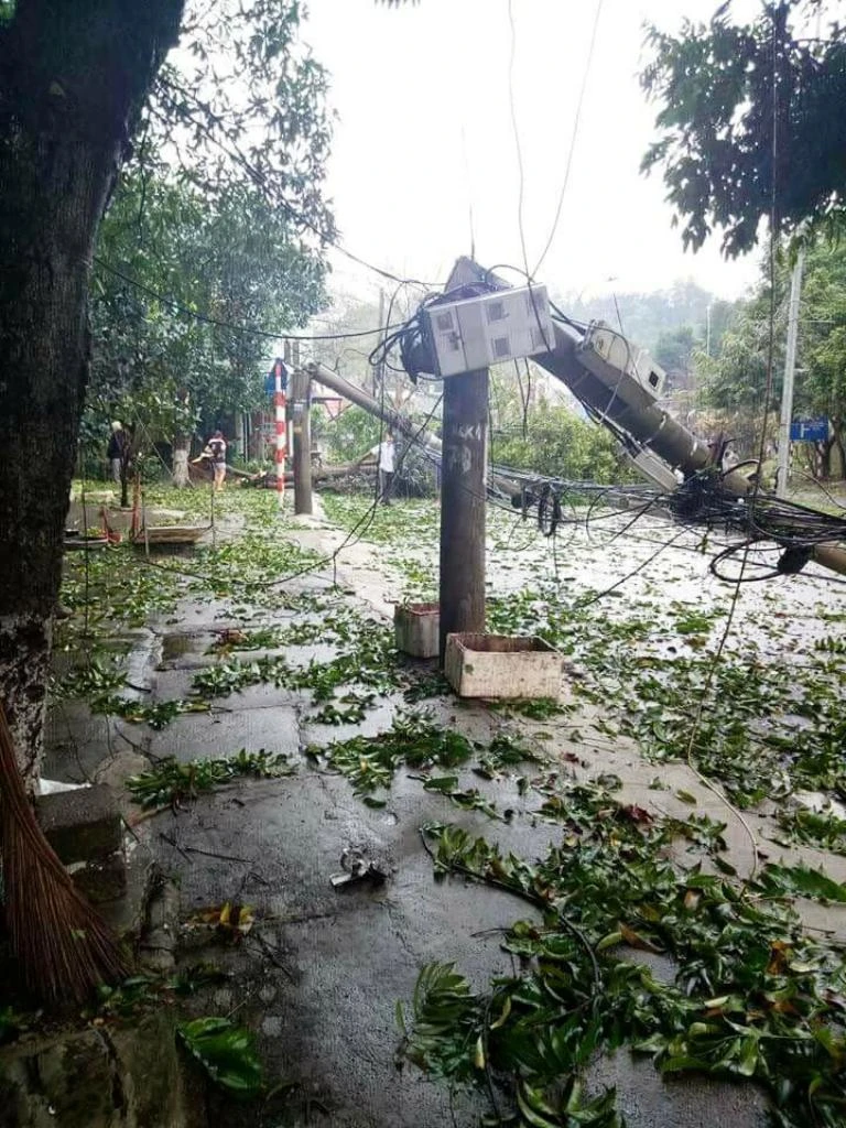 Bắc Kạn mưa đá và lốc lớn ảnh 7