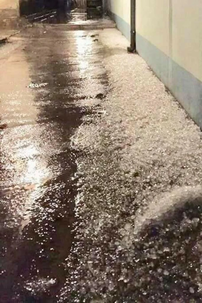 Bắc Kạn mưa đá và lốc lớn ảnh 8