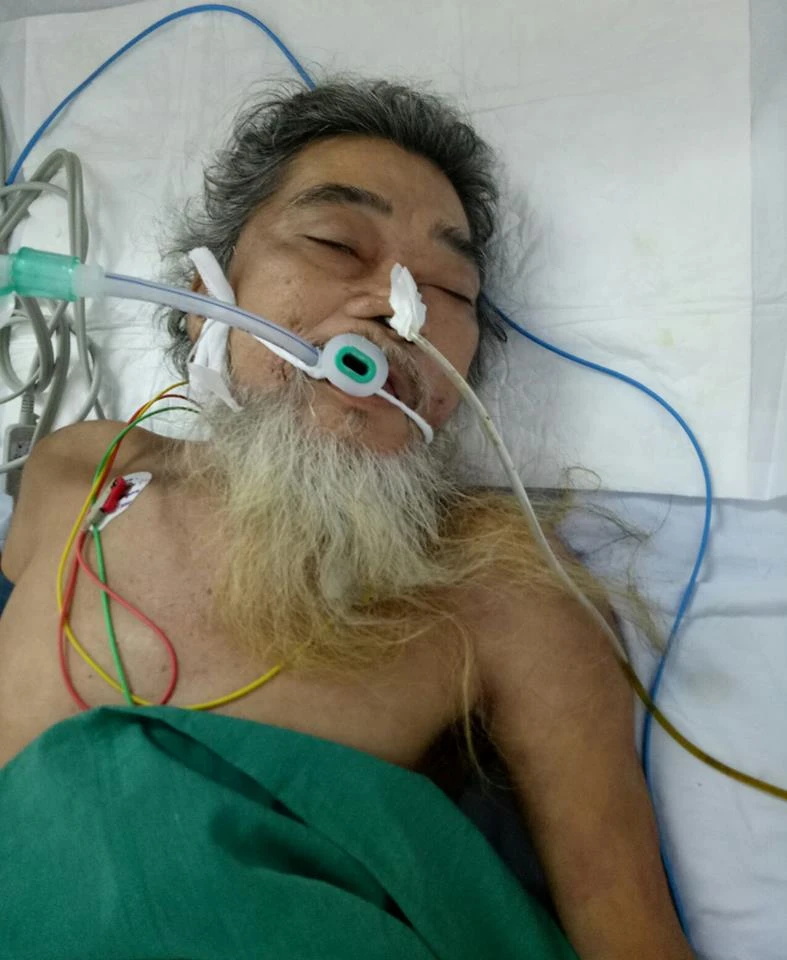 Tìm người thân cho bệnh nhân bị thủng dạ dày ảnh 1