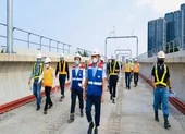 Kiểm tra tiến độ tuyến metro số 1