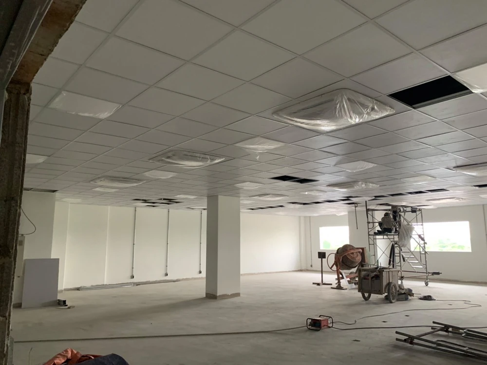 Metro số 1: Xưởng chính tại Depot Long Bình sắp hoàn thành ảnh 1