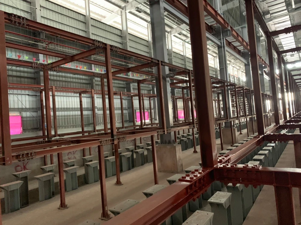 Metro số 1: Xưởng chính tại Depot Long Bình sắp hoàn thành ảnh 3