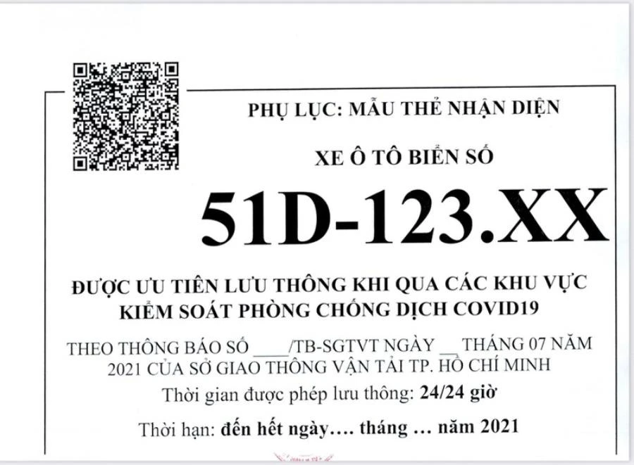 Mới: Đi qua vùng thực hiện Chỉ thị 16 không cần giấy nhận diện phương tiện ảnh 1