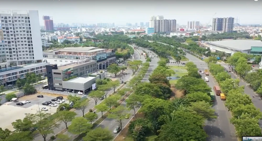 Đường Nguyễn Văn Linh. Ảnh minh hoạ CTV.