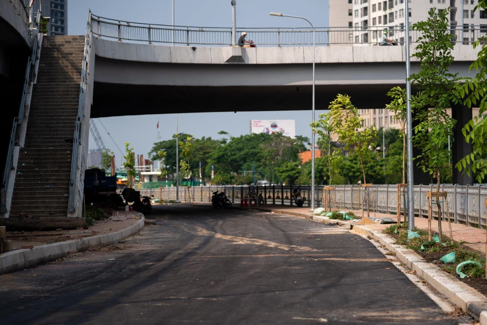 Dự án có chiều dài hơn 600 m. Ảnh: ĐT.