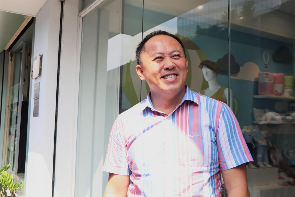 Người dân vui mừng khi nghe tin sắp được nhận mặt bằng. Ảnh: HT.