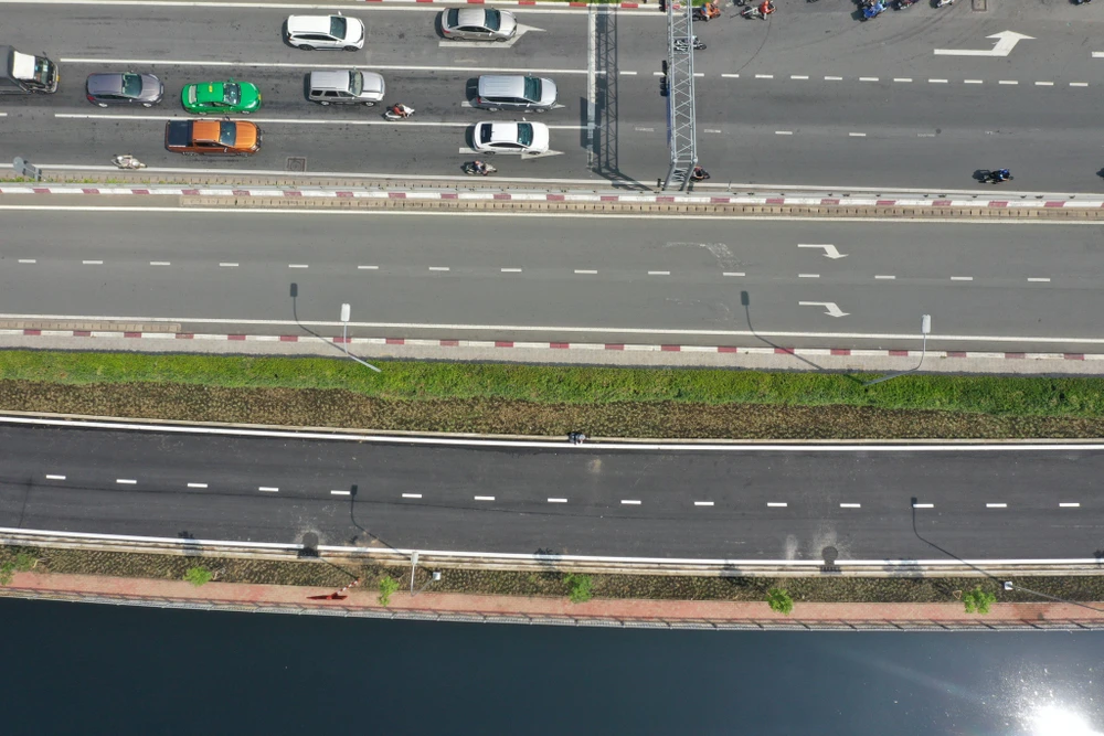 Dự án sau khi hoàn thành sẽ làm thay đổi diện mạo đô thị khu vực này. Ảnh: ĐT. Dự án sau khi hoàn thành sẽ làm thay đổi diện mạo đô thị khu vực này. Ảnh: ĐT.