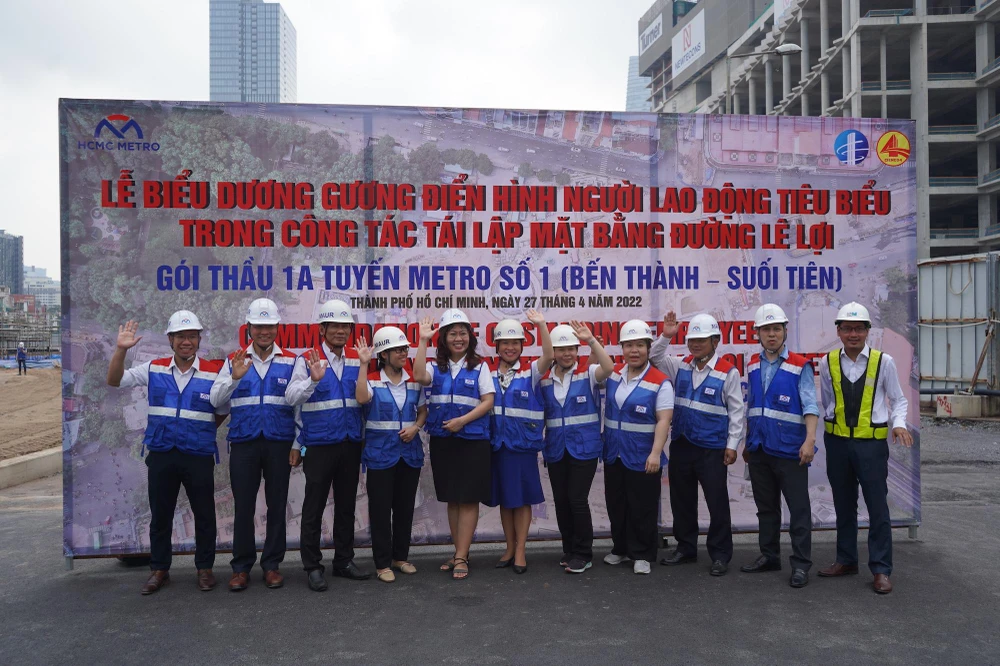 Đây là một trong những dự án được hoàn thành để chào mừng Ngày Thống nhất đất nước. Ảnh: BẢO PHƯƠNG.