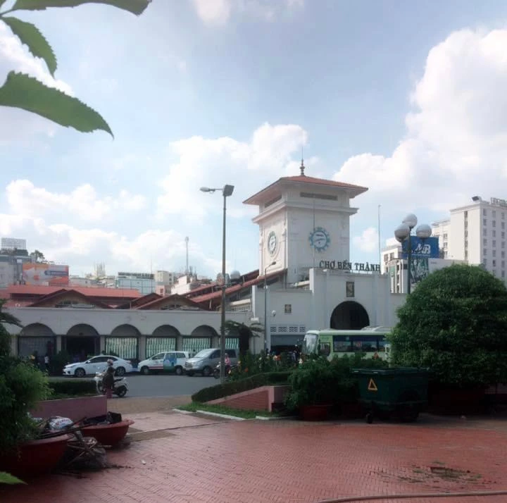 Khu vực chợ Bến Thành trước khi thi công. Ảnh: ĐT.