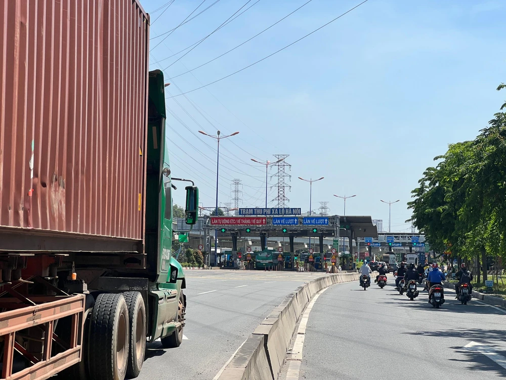 Đã có sáu trường hợp không qua trạm mà vẫn bị trừ tiền. Ảnh minh hoạ: ĐT.