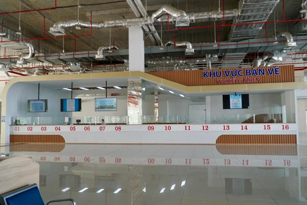 Bến xe Miền Đông mới đìu hiu, vắng khách sắp tới sẽ nhộn nhịp hơn. Ảnh: BẢO PHƯƠNG.