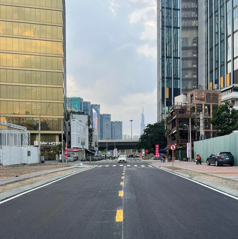 Đường Nguyễn Siêu cũng chính thức được hoàn trả mặt bằng. Ảnh: MAUR.