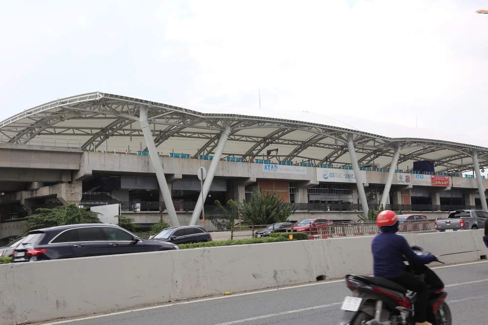 MAUR cho rằng ga Tân Cảng là điểm tiếp nối của 2 tuyến metro trong tương lai. Ảnh: ĐT.