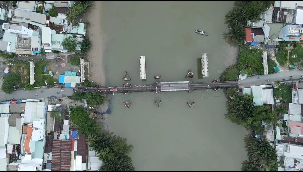 Năm 2023 cầu Long Kiểng mới sẽ được hoàn thành. Ảnh: ĐT.