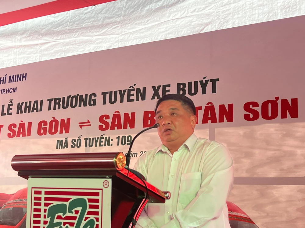 Ông Võ Khánh Hưng, Phó Giám đốc Sở GTVT TP cho rằng tuyến xe buýt 109 là tuyến buýt vô cùng đặc biệt, được khôi phục và có thời gian phục vụ tối đa.