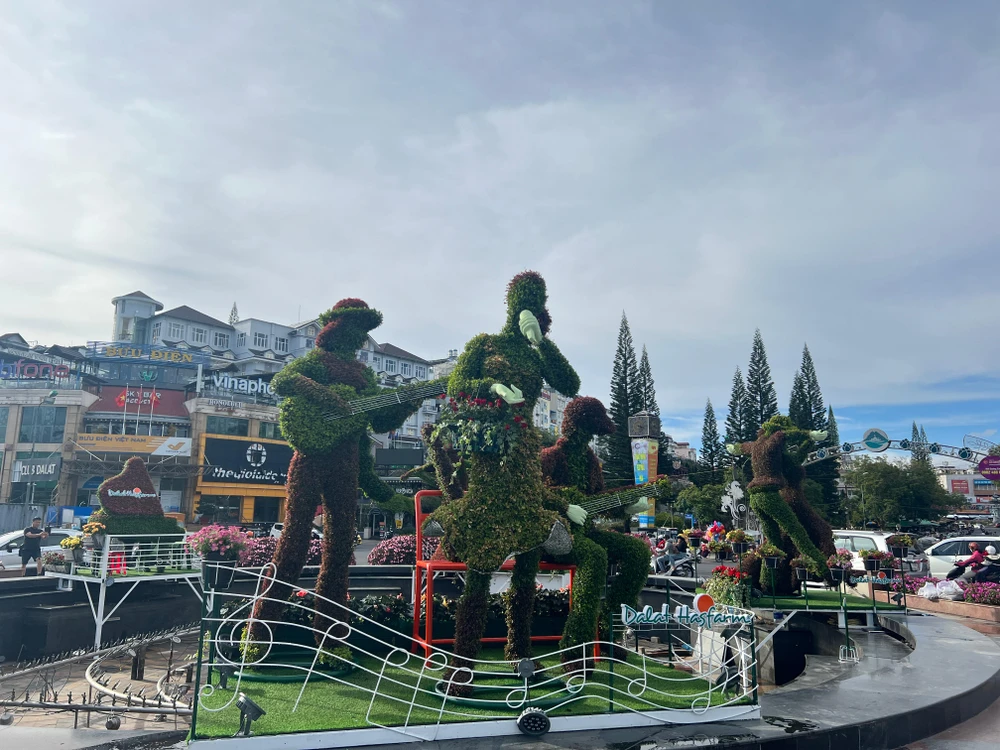 Đây là khu vực thu hút khách du lịch check in. Ảnh: ĐT.