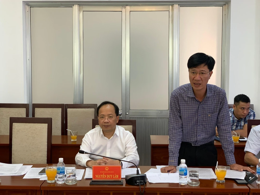 Ông Đinh Công Minh, Giám đốc Ban QLDA 7 chia sẻ những khó khăn trong quá trình thực hiện dự án.