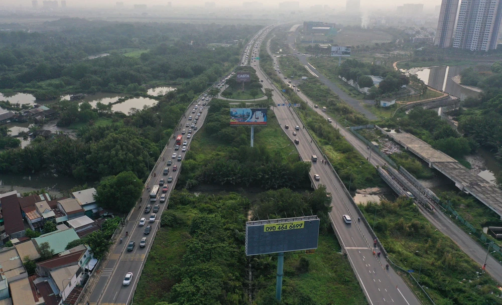 TP.HCM cần hơn 1.100 tỉ đồng cho 3,7 km cao tốc TP.HCM - Long Thành - Dầu Giây. Ảnh: ĐT.
