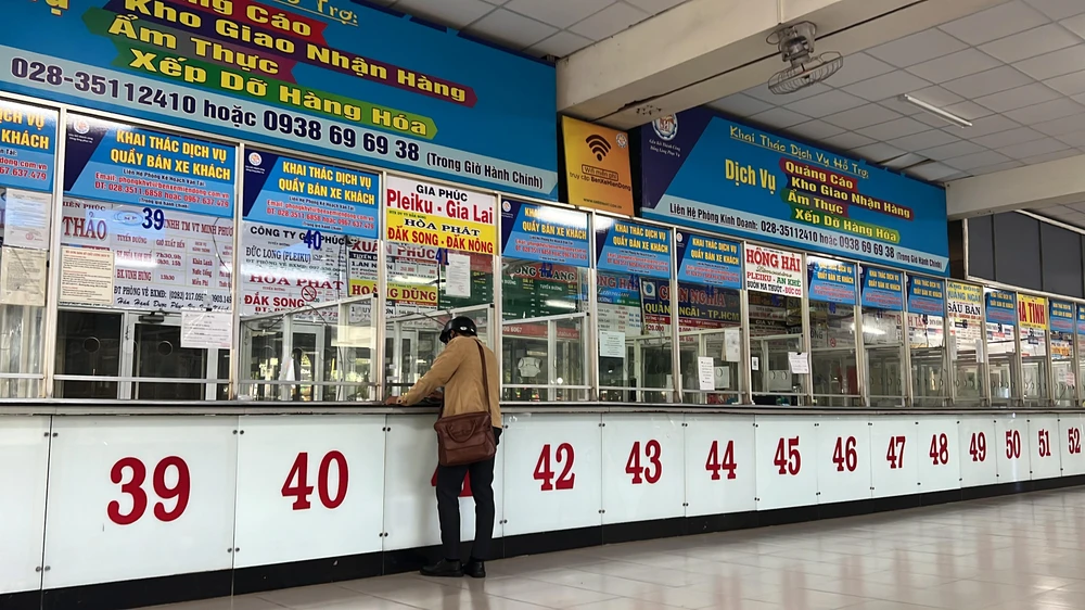 BXMĐ hiện hữu dự báo năm nay lượng khách về quê sớm hơn dự kiến. Ảnh: ĐT.