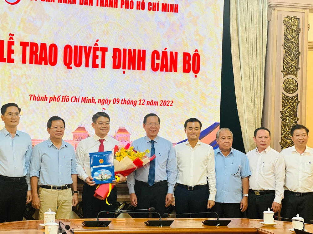 Ông Nguyễn Thành Lợi, Phó Trưởng ban chuyên trách Ban An toàn giao thông TP chính thức nhận nhiệm vụ từ ngày 1-12. Ảnh: ĐT.