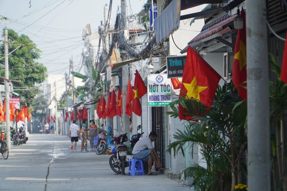 Quận 7 mừng công hàng loạt tuyến hẻm được mở rộng ảnh 1