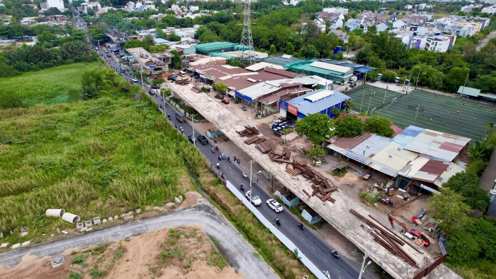 Dự án cầu Nam Lý sẽ được tái khởi động trong tháng 4-2023. Ảnh: Nguyễn Tiến.