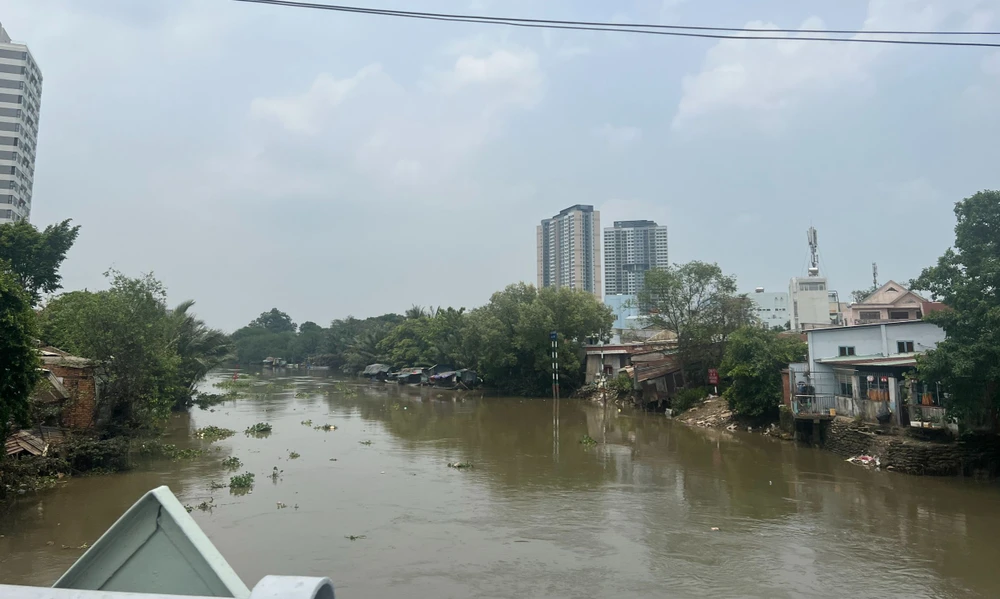 UBND TP.HCM yêu cầu các đơn vị chủ động phòng chống, ứng phó sạt lở bờ sông, bờ biển gây ra. Ảnh: ĐÀO TRANG.