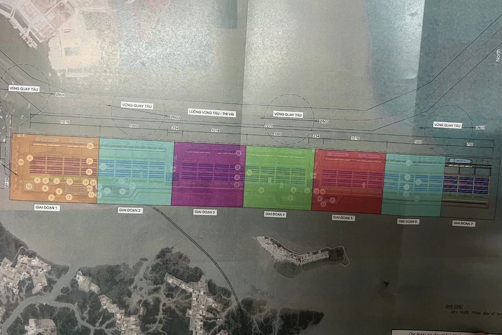 Cảng trung chuyển quốc tế Cần Giờ được nghiên cứu thực hiện theo 7 giai đoạn. Ảnh: ĐT